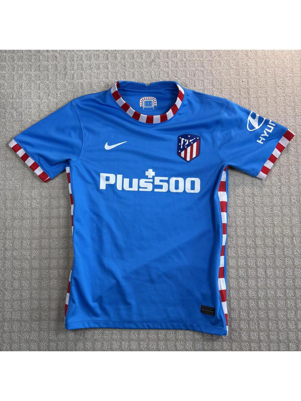 Nike Atlético Madrid 2021 Third Soccer Jersey Small